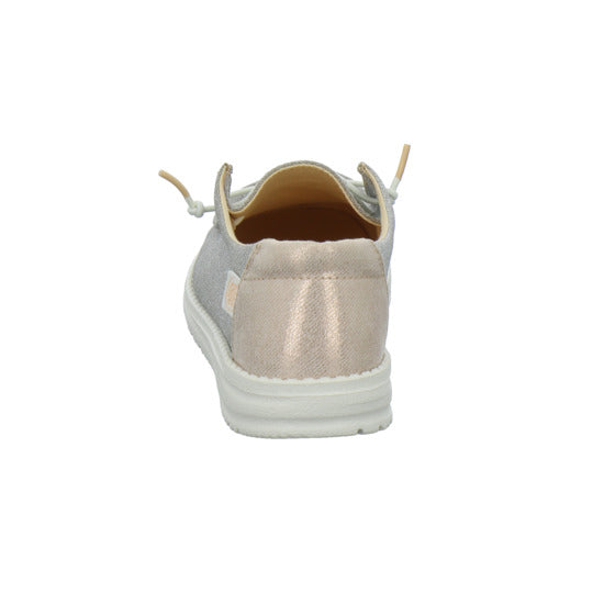 Hey Dude Wendy metallic Schnürhalbschuhe Gold