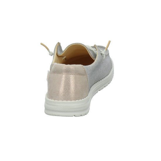 Hey Dude Wendy metallic Schnürhalbschuhe Gold