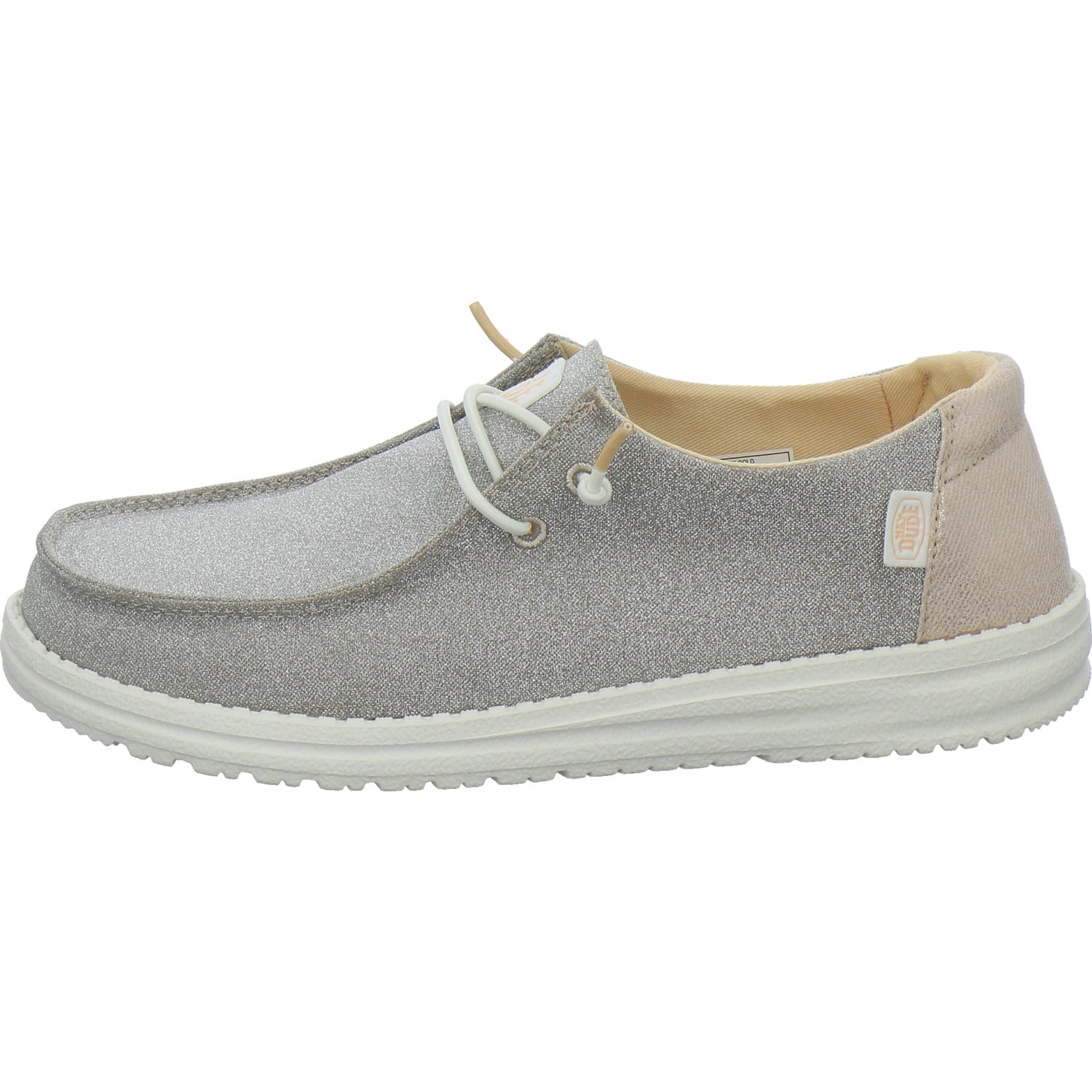 Hey Dude Wendy metallic Schnürhalbschuhe Gold