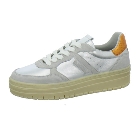 Tamaris Schnürhalbschuhe Silber - 360° Ansicht