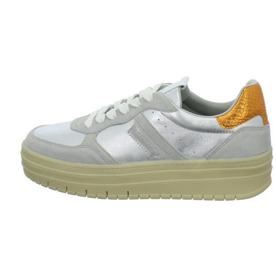 Tamaris Schnürhalbschuhe Silber - 360° Ansicht