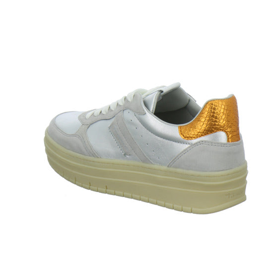 Tamaris Schnürhalbschuhe Silber - 360° Ansicht