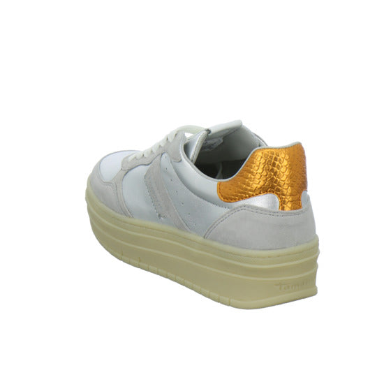 Tamaris Schnürhalbschuhe Silber - 360° Ansicht