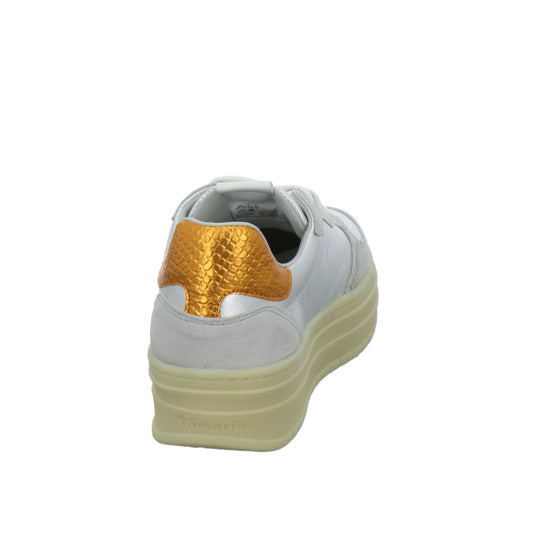 Tamaris Schnürhalbschuhe Silber - 360° Ansicht