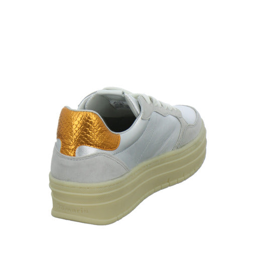 Tamaris Schnürhalbschuhe Silber - 360° Ansicht
