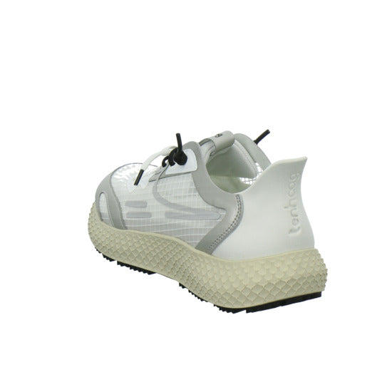 TENHAAG Sneaker Damen Karo Kauer Modell Silber