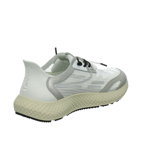 TENHAAG Sneaker Damen Karo Kauer Modell Silber