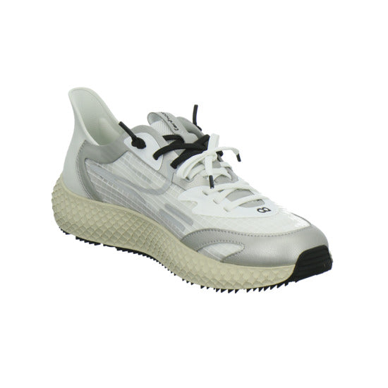 TENHAAG Sneaker Damen Karo Kauer Modell Silber