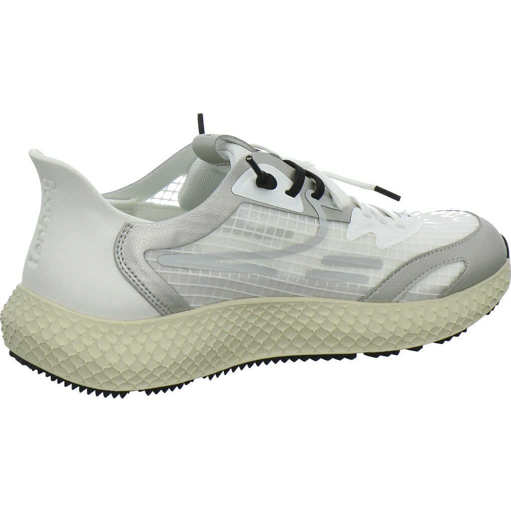 TENHAAG Sneaker Damen Karo Kauer Modell Silber