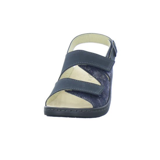 Longo Bequemschuhe Damen Beq-Sandl-Wörishf-30 Dunkelblau