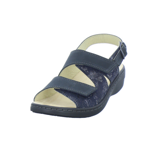 Longo Bequemschuhe Damen Beq-Sandl-Wörishf-30 Dunkelblau