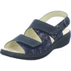 Longo Bequemschuhe Damen Beq-Sandl-Wörishf-30 Dunkelblau