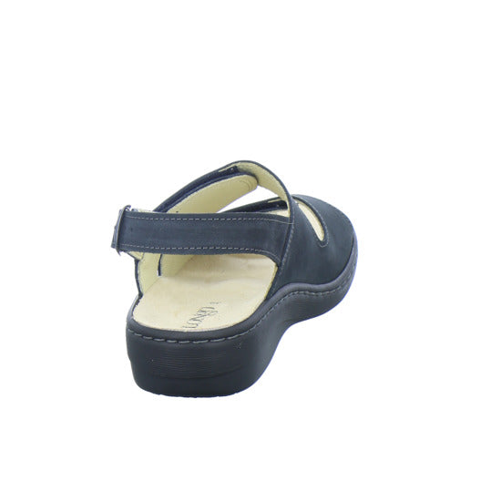 Longo Bequemschuhe Damen Beq-Sandl-Wörishf-30 Dunkelblau