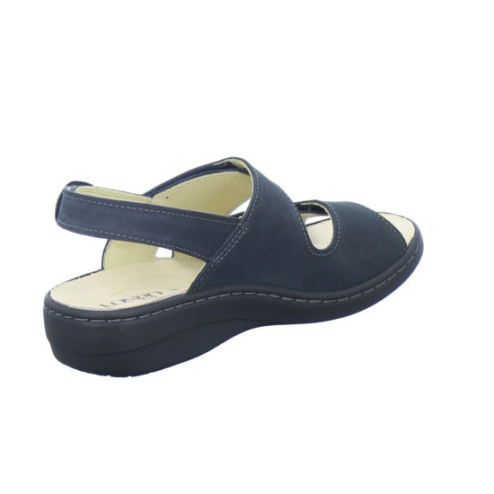 Longo Bequemschuhe Damen Beq-Sandl-Wörishf-30 Dunkelblau