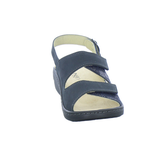 Longo Bequemschuhe Damen Beq-Sandl-Wörishf-30 Dunkelblau