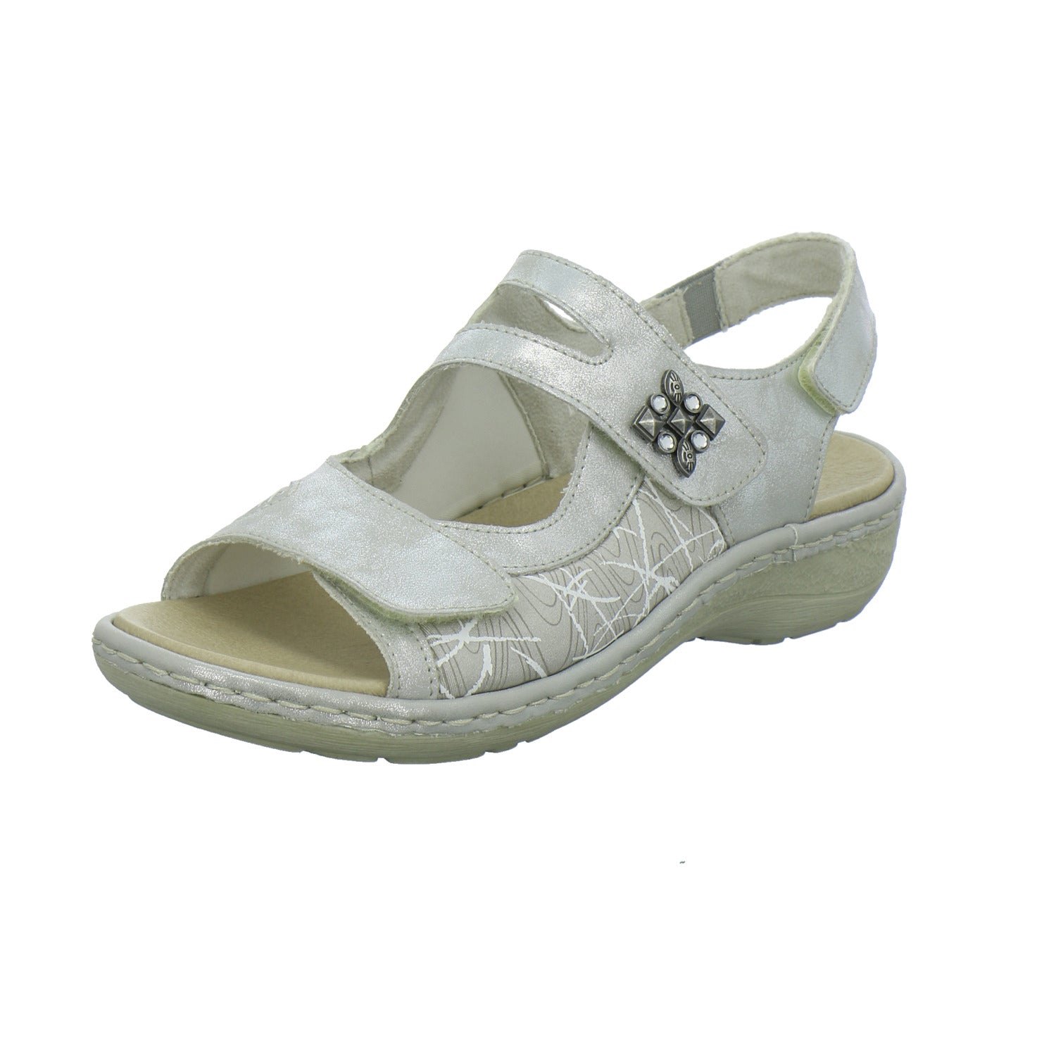 Remonte Bequemschuhe Hellgrau