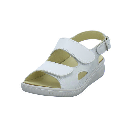 Longo Bequemschuhe Weiß-kombi - 360° Ansicht