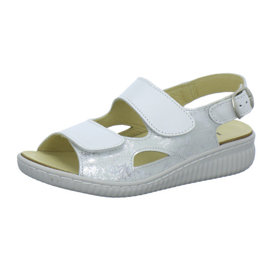 Longo Bequemschuhe Damen Weiß-kombi
