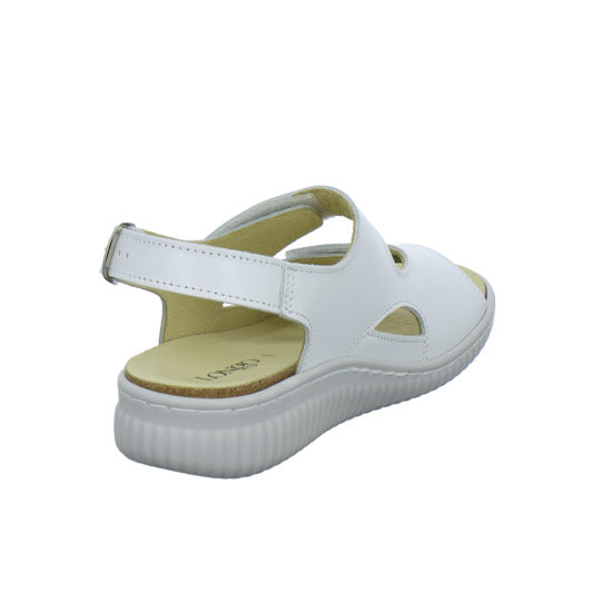 Longo Bequemschuhe Weiß-kombi - 360° Ansicht