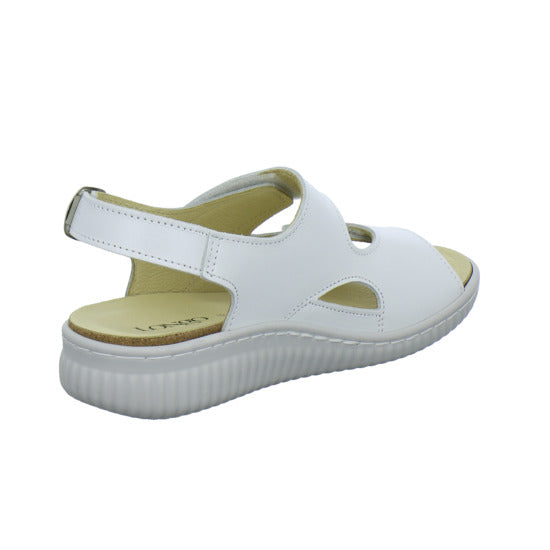 Longo Bequemschuhe Weiß-kombi - 360° Ansicht