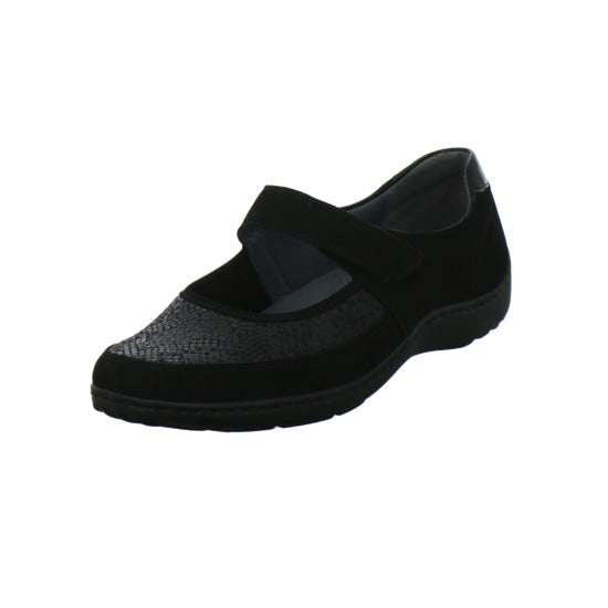 Waldläufer Henni Soft Bequemschuhe Schwarz - 360° Ansicht