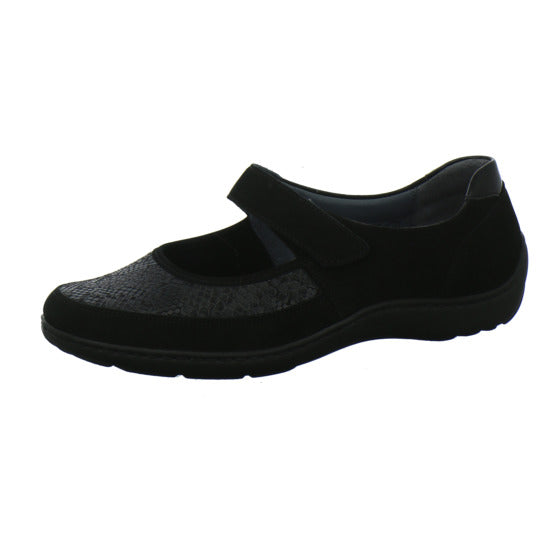 Waldläufer Henni Soft Bequemschuhe Schwarz - 360° Ansicht