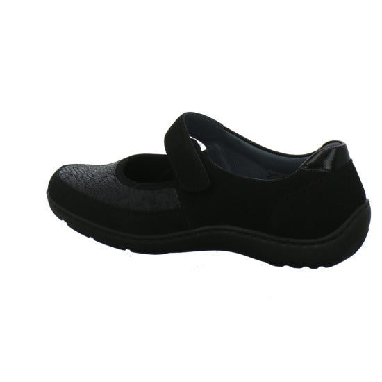 Waldläufer Henni Soft Bequemschuhe Schwarz - 360° Ansicht