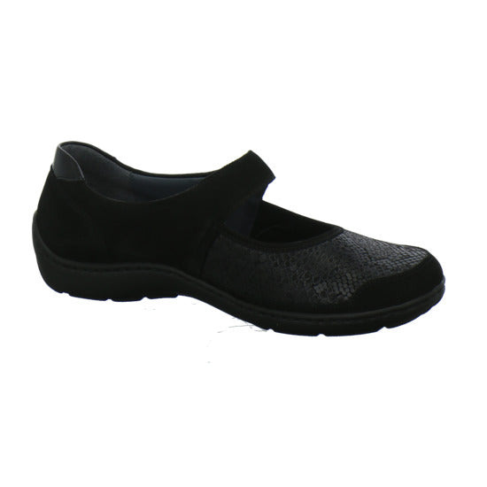 Waldläufer Henni Soft Bequemschuhe Schwarz - 360° Ansicht