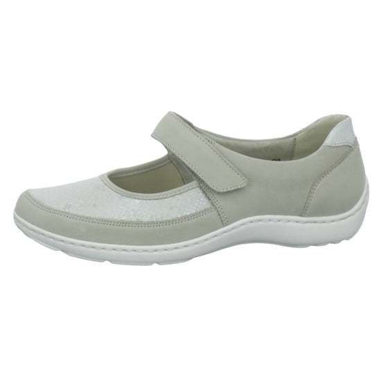Waldläufer Bequemschuhe Damen Henni Soft Hellgrau