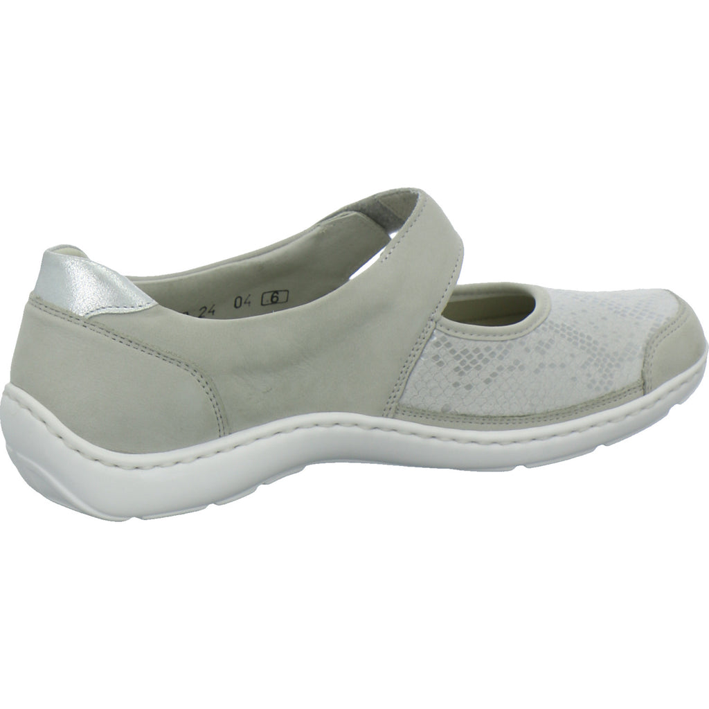 Waldläufer Bequemschuhe Damen Henni Soft Hellgrau