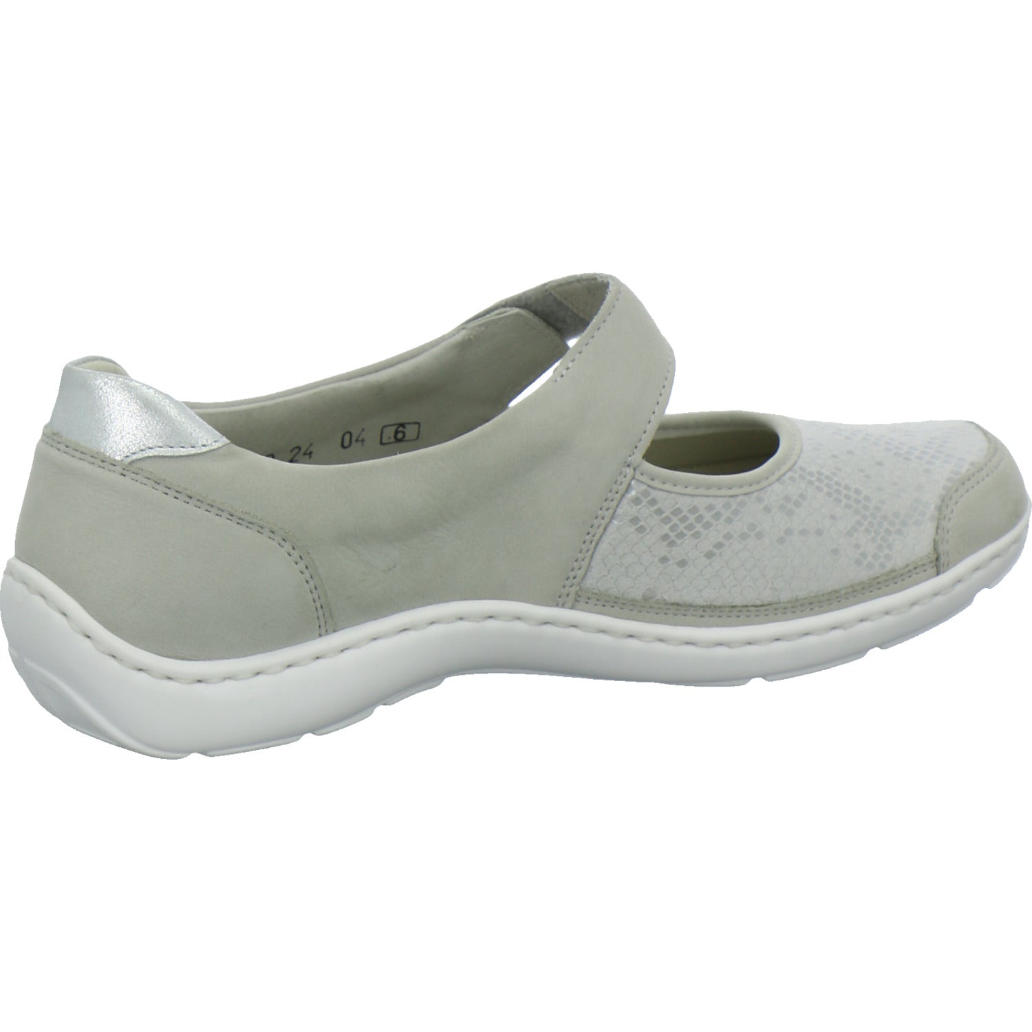 Waldläufer Bequemschuhe Damen Henni Soft Hellgrau