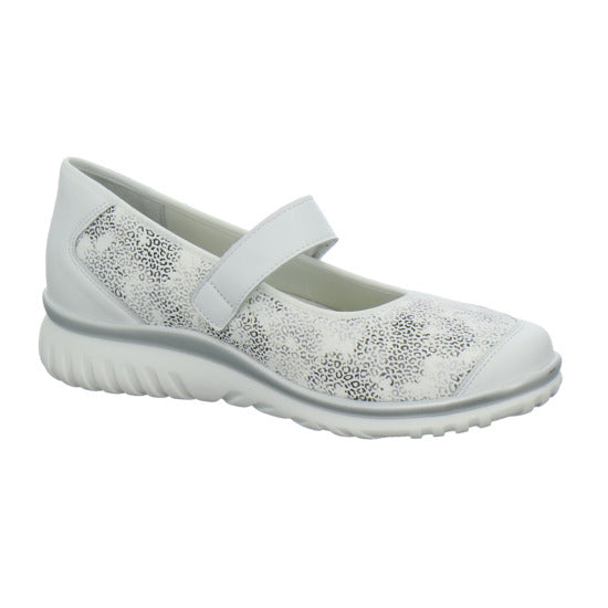 Semler Lena Bequemschuhe Weiß-kombi - 360° Ansicht
