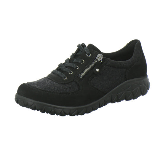 Waldläufer Heavy Soft Bequemschuhe Schwarz