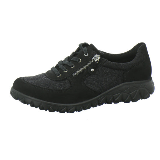 Waldläufer Heavy Soft Bequemschuhe Schwarz