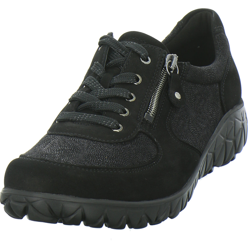 Waldläufer Heavy Soft Bequemschuhe Schwarz
