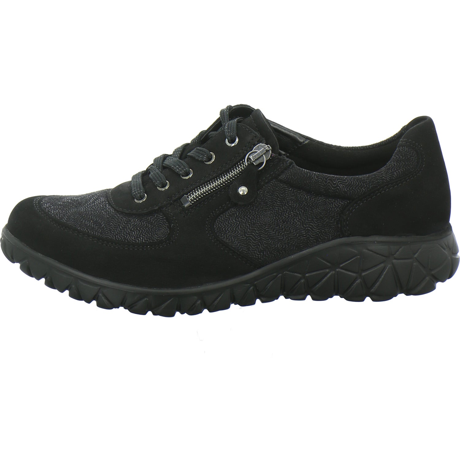 Waldläufer Heavy Soft Bequemschuhe Schwarz