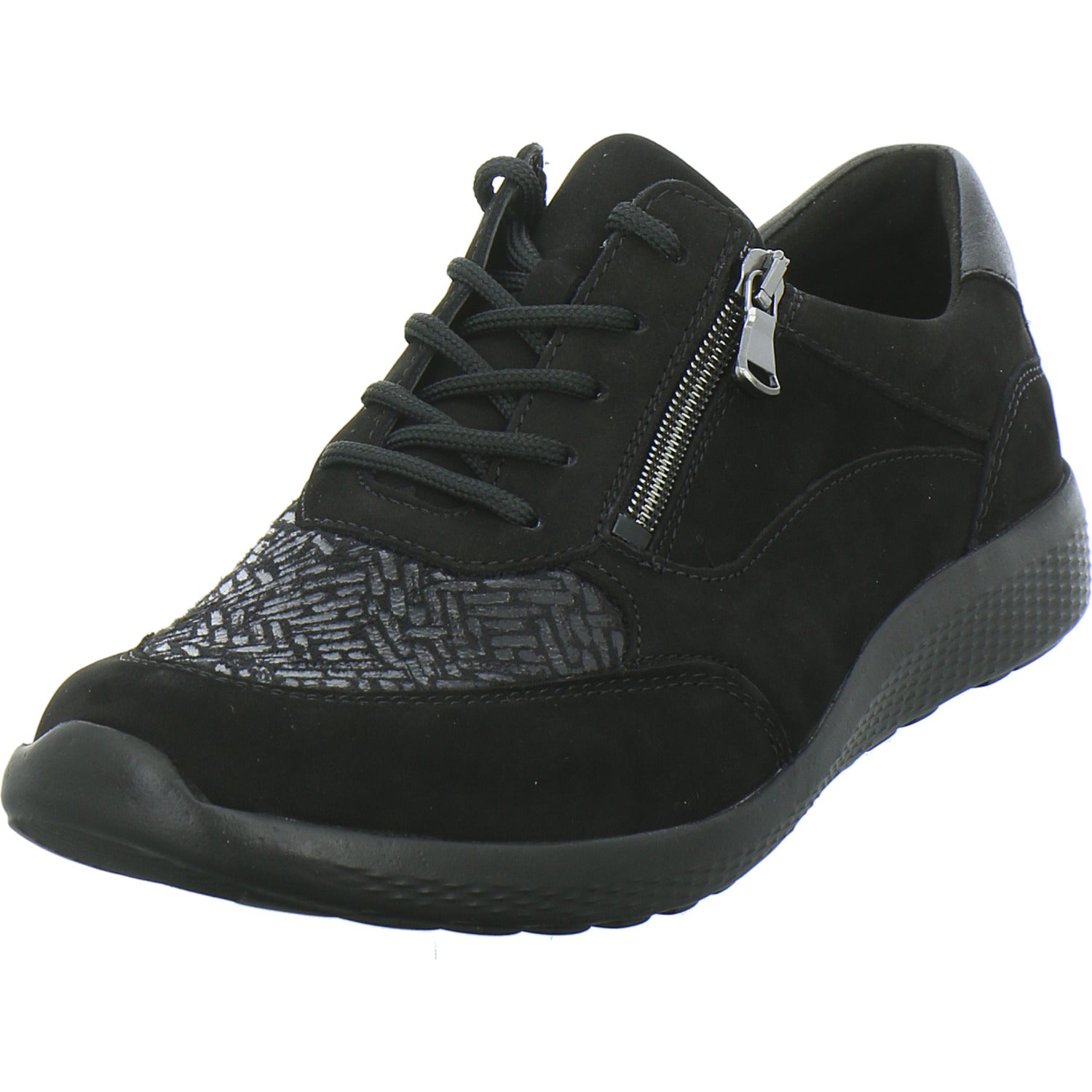 Waldläufer K-Ira Bequemschuhe Schwarz