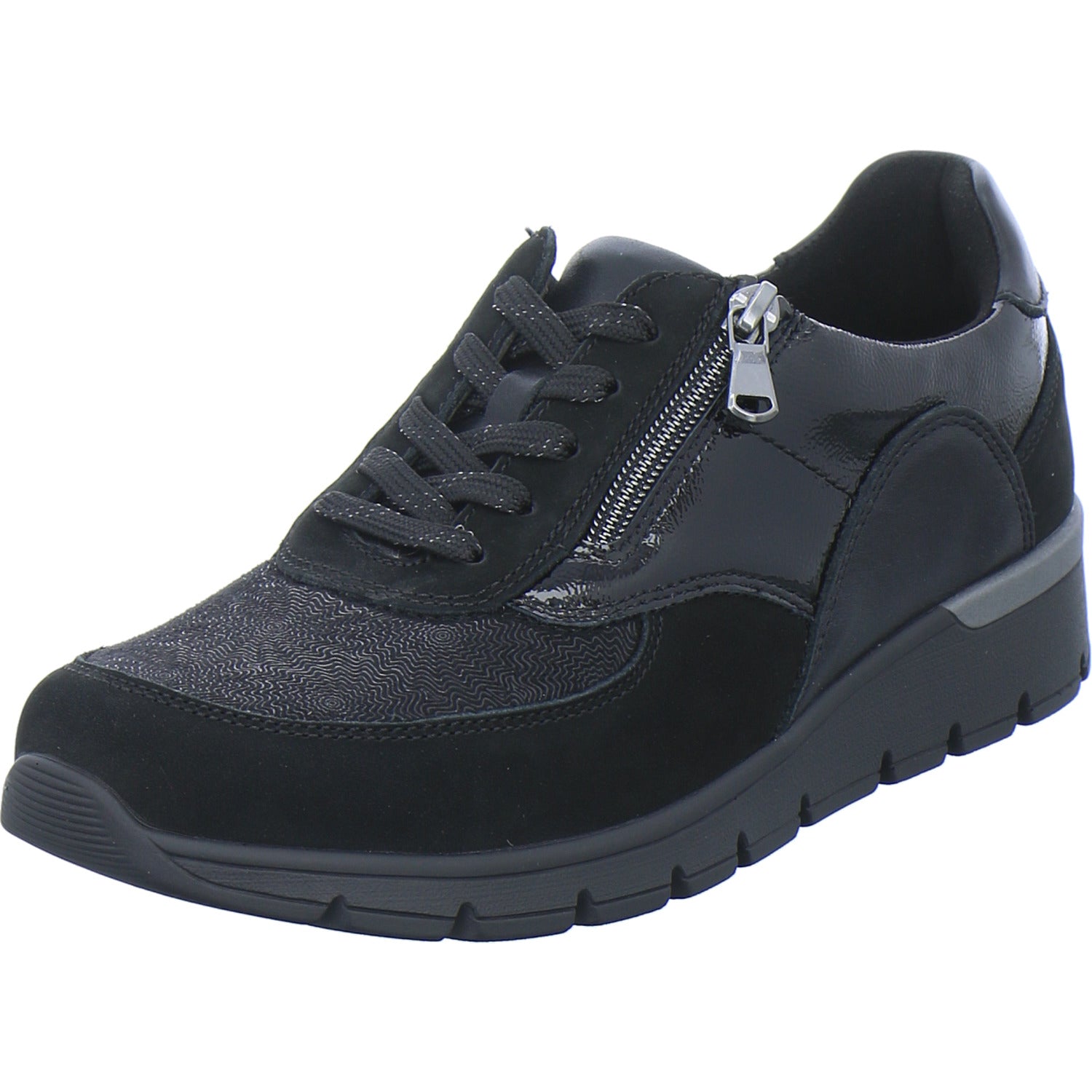 Waldläufer Bequemschuhe Damen K-Ramona Schwarz