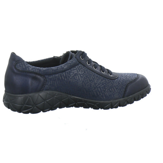 Waldläufer Havy-Soft Bequemschuhe Dunkelblau - 360° Ansicht