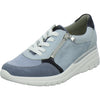 Waldläufer Bequemschuhe Damen H-Carla Blau-kombi