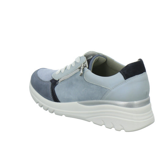 Waldläufer Bequemschuhe Damen H-Carla Blau-kombi