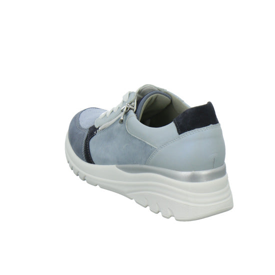 Waldläufer Bequemschuhe Damen H-Carla Blau-kombi