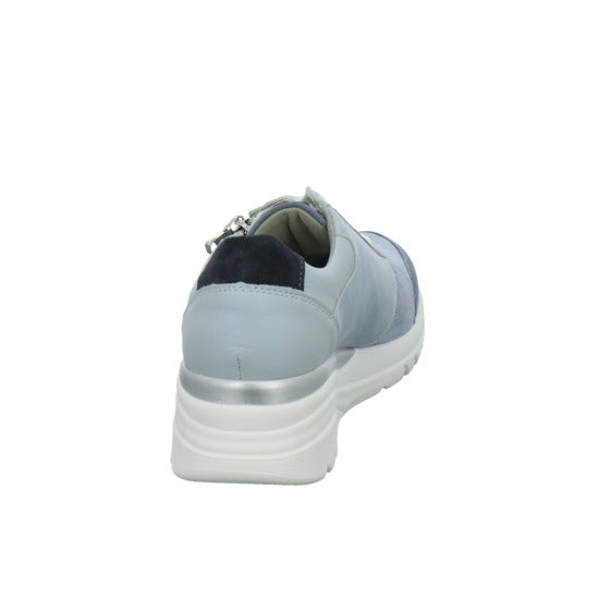 Waldläufer Bequemschuhe Damen H-Carla Blau-kombi