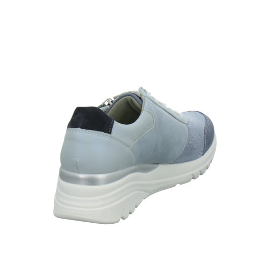 Waldläufer Bequemschuhe Damen H-Carla Blau-kombi
