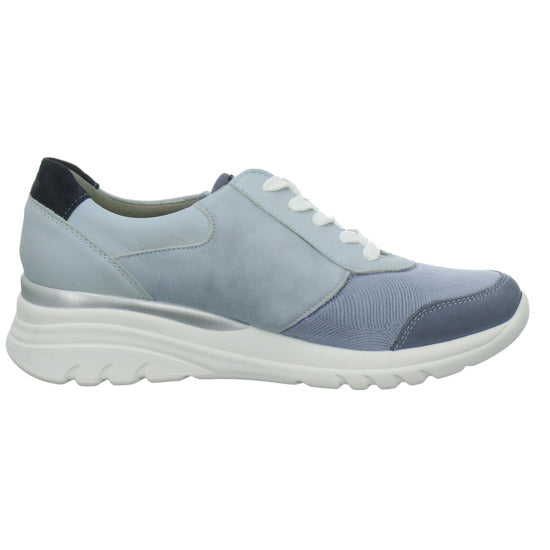 Waldläufer Bequemschuhe Damen H-Carla Blau-kombi