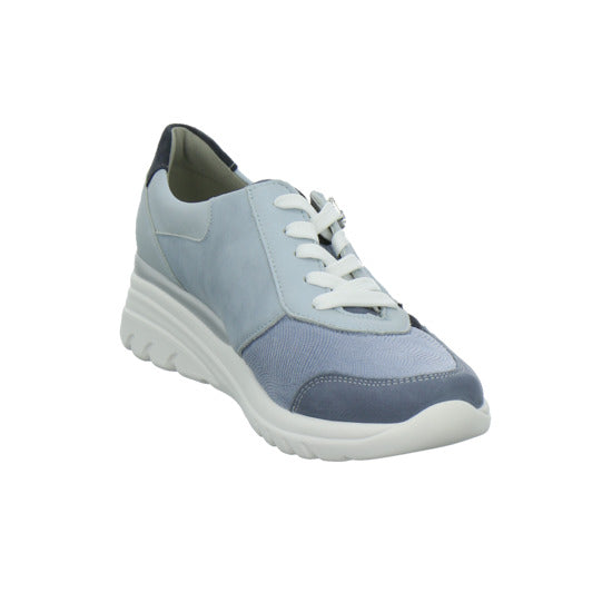 Waldläufer Bequemschuhe Damen H-Carla Blau-kombi