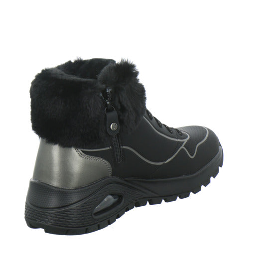 Skechers UNO Stiefel ungefüttert Schwarz - 360° Ansicht