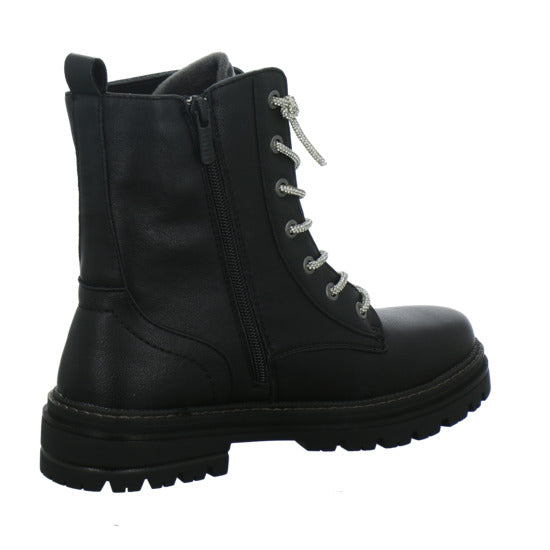 Mustang Stiefel ungefüttert Schwarz - 360° Ansicht