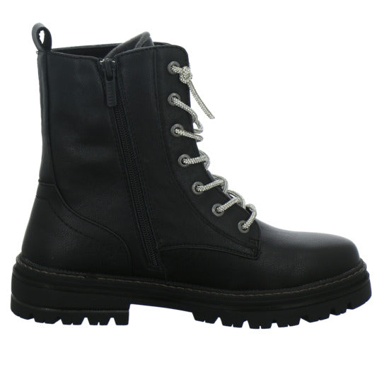 Mustang Stiefel ungefüttert Schwarz - 360° Ansicht