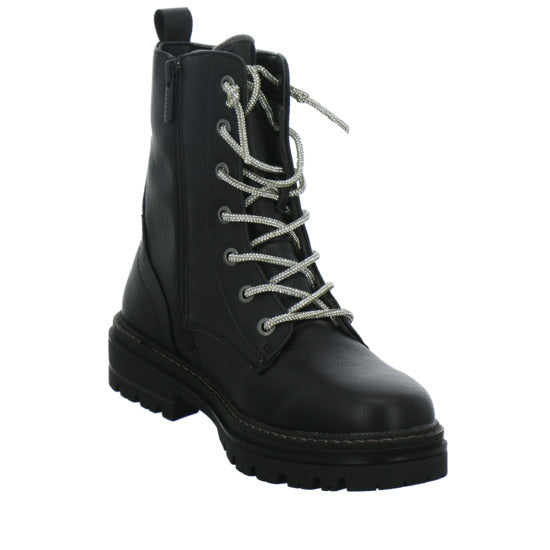 Mustang Stiefel ungefüttert Schwarz - 360° Ansicht